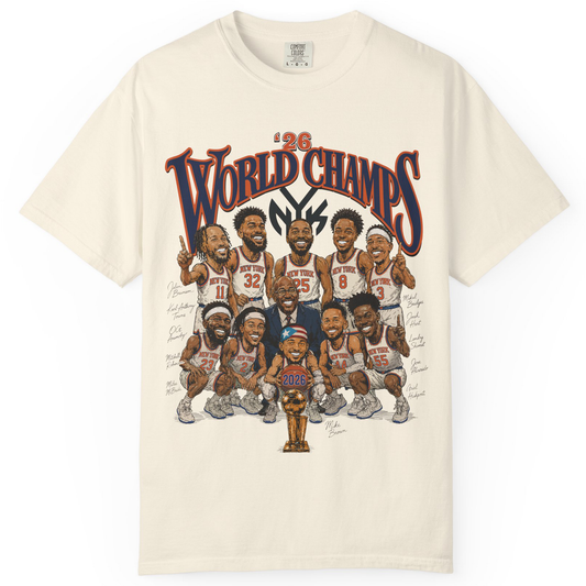 NEW YORK KNICKS 2026 CHAMPIONSHIP TEE