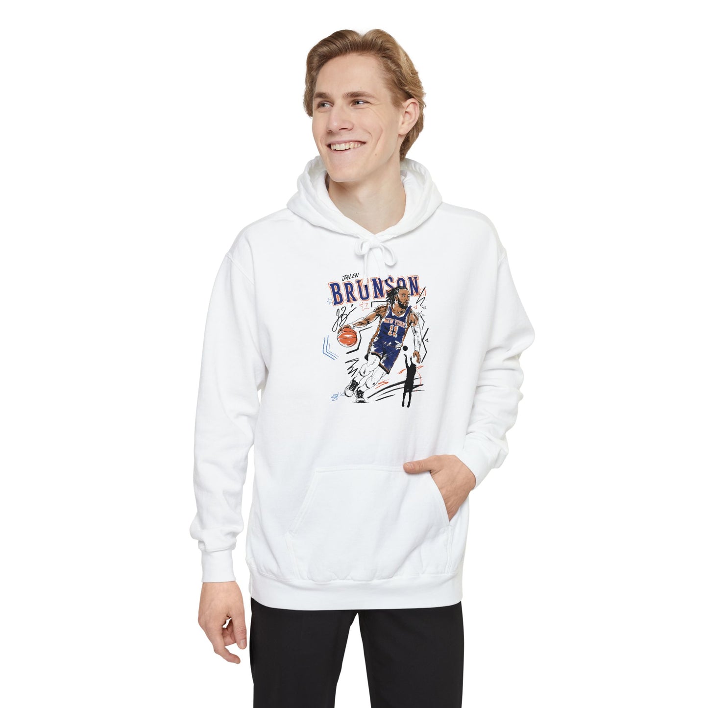 Unisex Garment-Dyed Hoodie