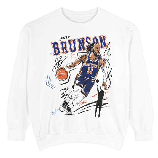 JALEN BRUNSON SKETCH SWEATSHIRT