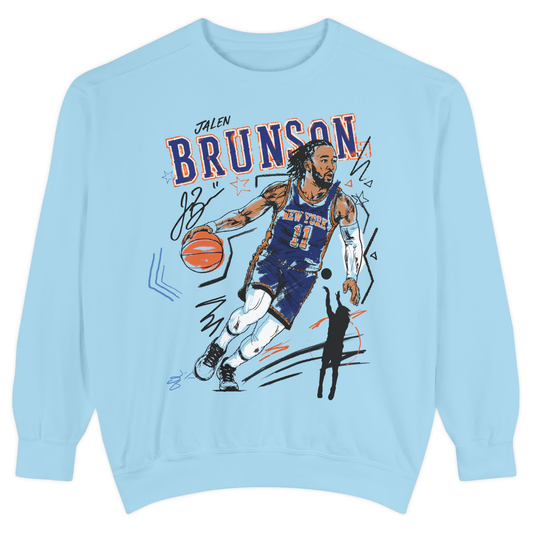 JALEN BRUNSON SKETCH SWEATSHIRT