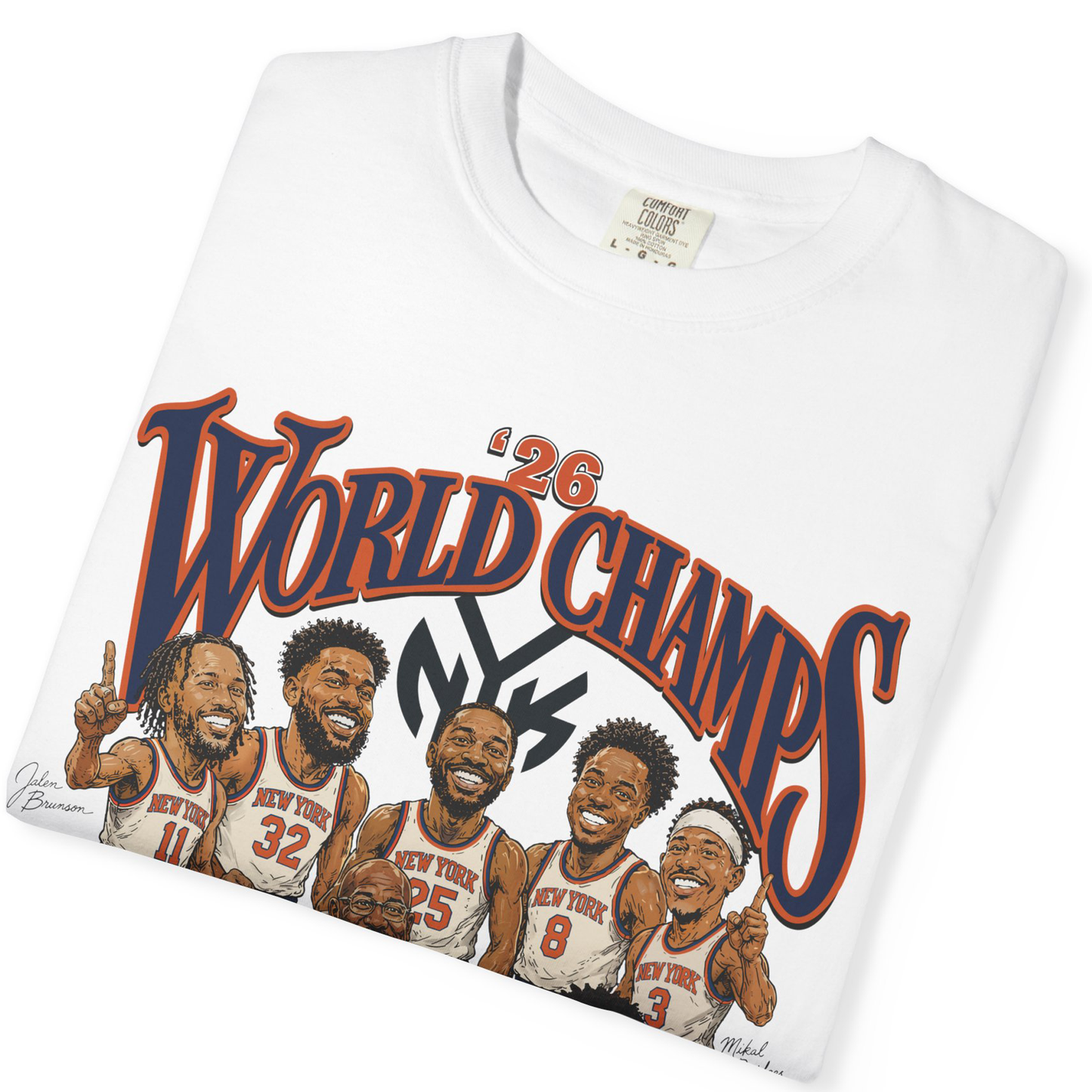 NEW YORK KNICKS 2026 CHAMPIONSHIP TEE