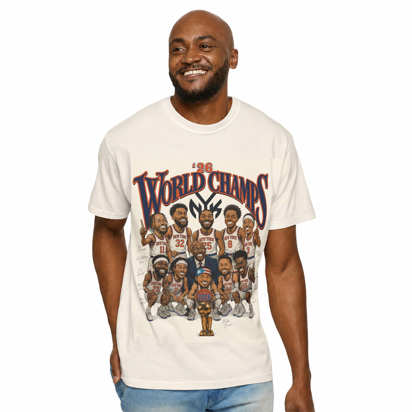 NEW YORK KNICKS 2026 CHAMPIONSHIP TEE