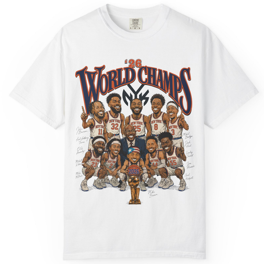 NEW YORK KNICKS 2026 CHAMPIONSHIP TEE